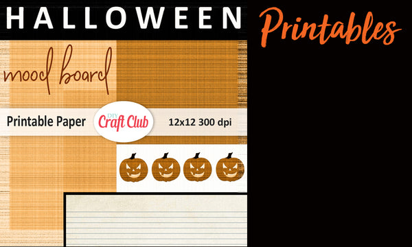 Halloween Printable Paper | Our Top 5 Picks - DIY Craft Club