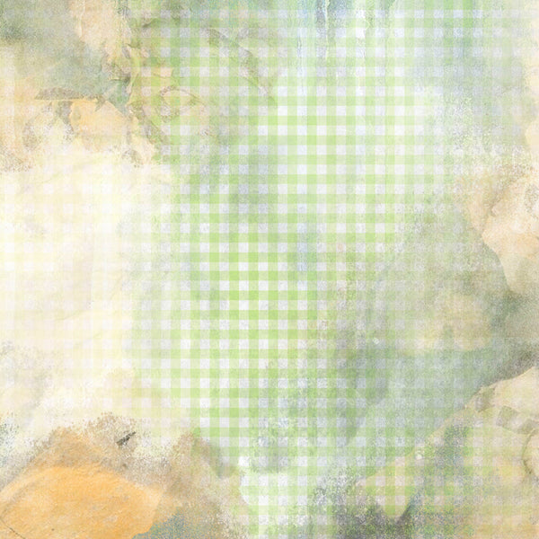 Green Pattern Scrapbooking Digital Paper - DIY Craft Club