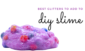7 Best GLITTERS & EMBEDS FOR DIY SLIME | 2024
