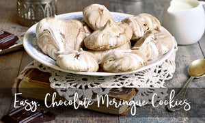 Chocolate Meringue Cookies