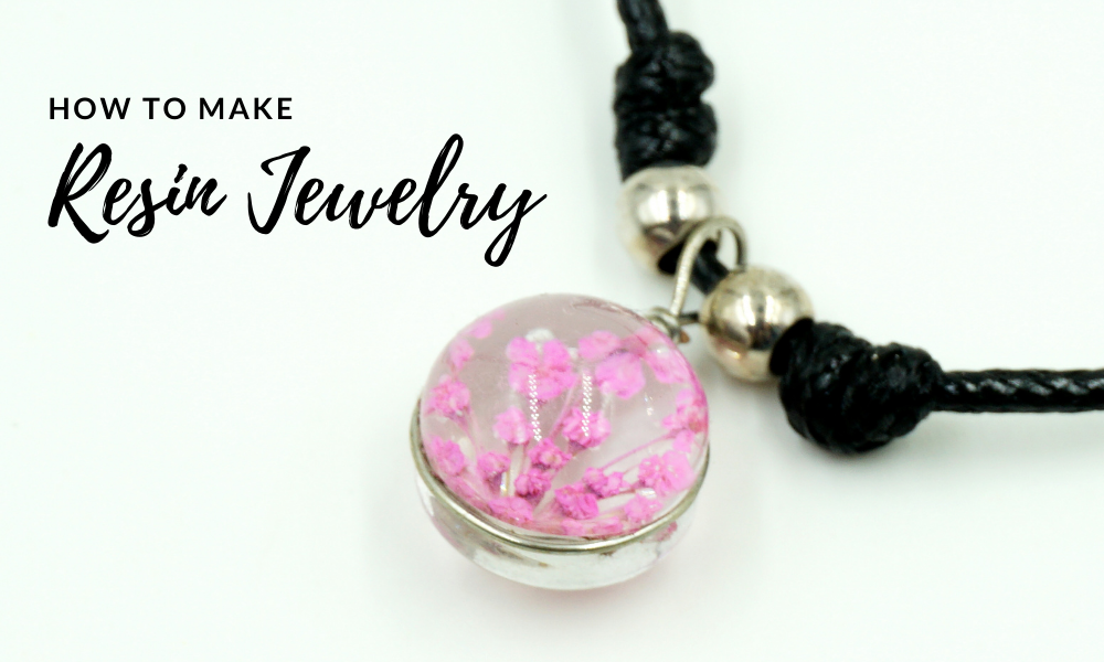 how to make resin jewelry