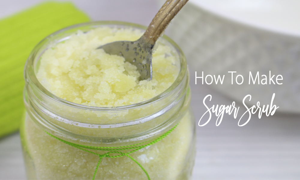 How To Make THE BEST Sugar Scrub Easy Sugar Scrub Recipe DIY Craft Club