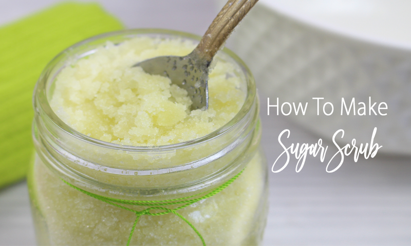 How To Make The Best Sugar Scrub Easy Sugar Scrub Recipe Diy Craft Club 