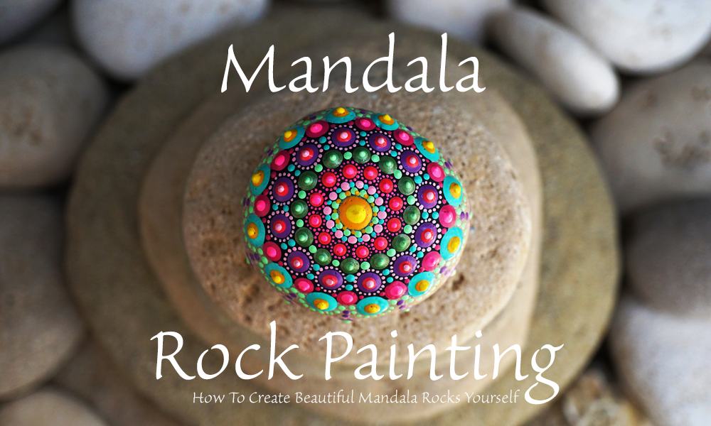 Mandala Ruler For Rocks How To Draw Mandala On Rocks