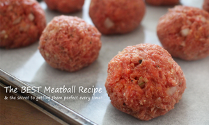 The BEST Meatball Recipe