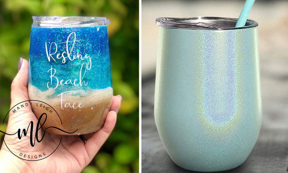 best glitter tumblers