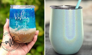 best glitter tumblers