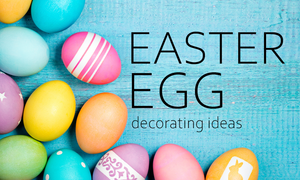 You can decorate your Easter eggs with markers, pens, paints, stickers and more! Easter egg decorating ideas for you here!