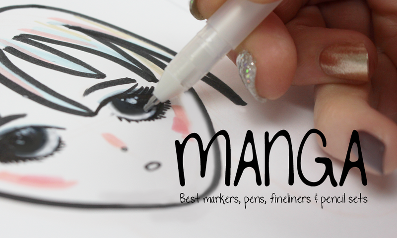 13 Best Markers & Colored Pencils For Manga & Anime Art 2025 - DIY ...