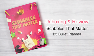 Scribbles That Matter B5 Bullet Planner | A Look Inside
