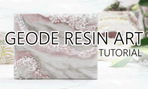 geode resin art tutorials