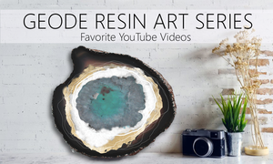 best geode resin art tutorials on YouTube!