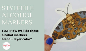 stylefile alcohol markers review