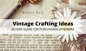 Vintage Crafting Ideas And Supplies