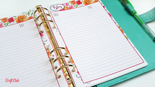 Blog Sheets.pdf Printable Blogging Planner Sheet | Printable Paper - DIY Craft Club