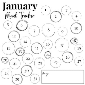 January Mood Tracker