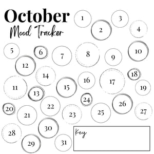October Mood Tracker