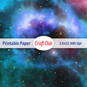 galaxy printable paper