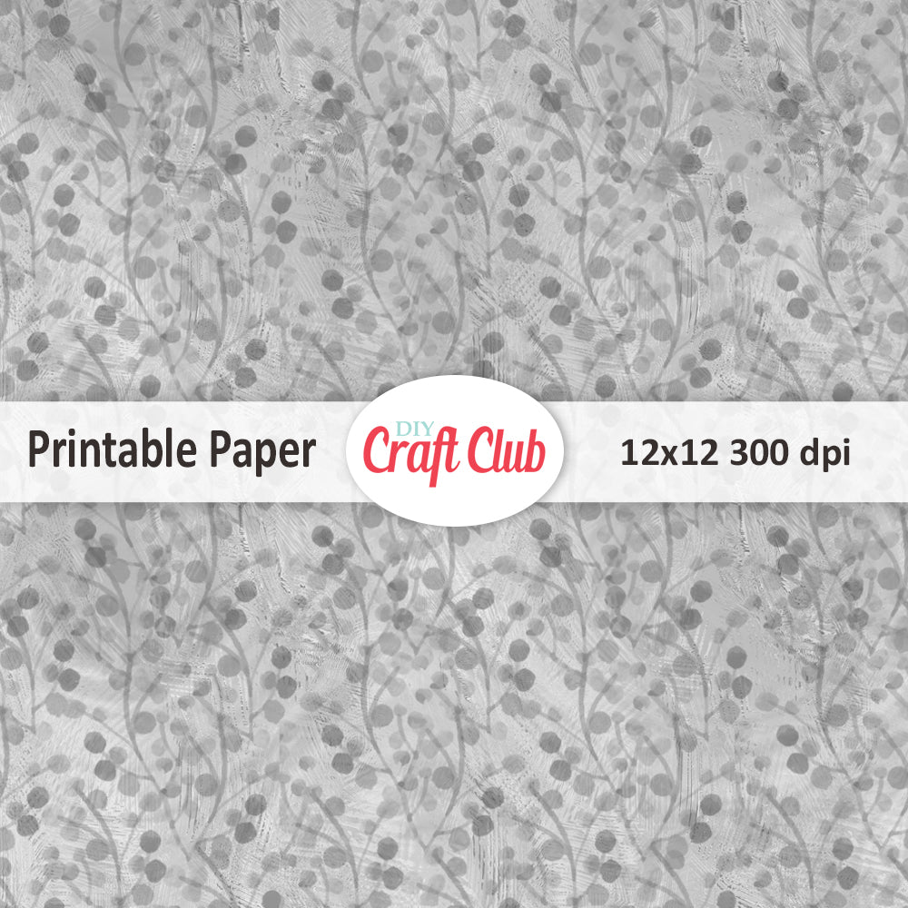 Grey Floral Scrapbooking Paper To Print - DIY Craft Club grey-floral-scrapbooking-paper-to-print-diy-craft-club