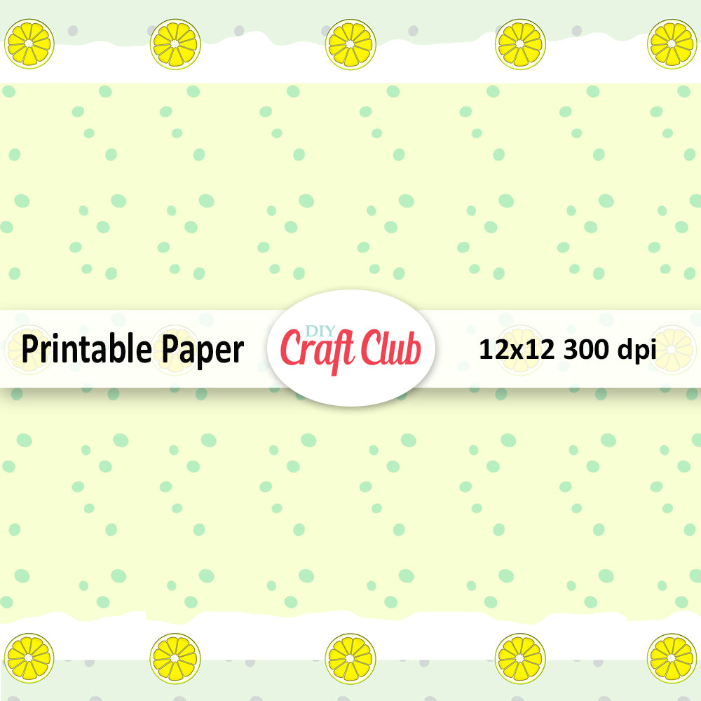 Printablelemon Paper Lemon Printable Paper - DIY Craft Club