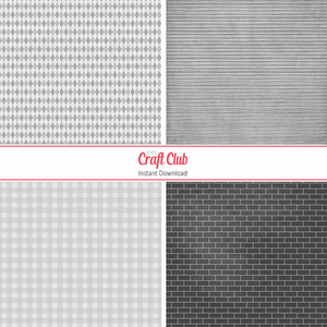 white and grey scrapbooking paper