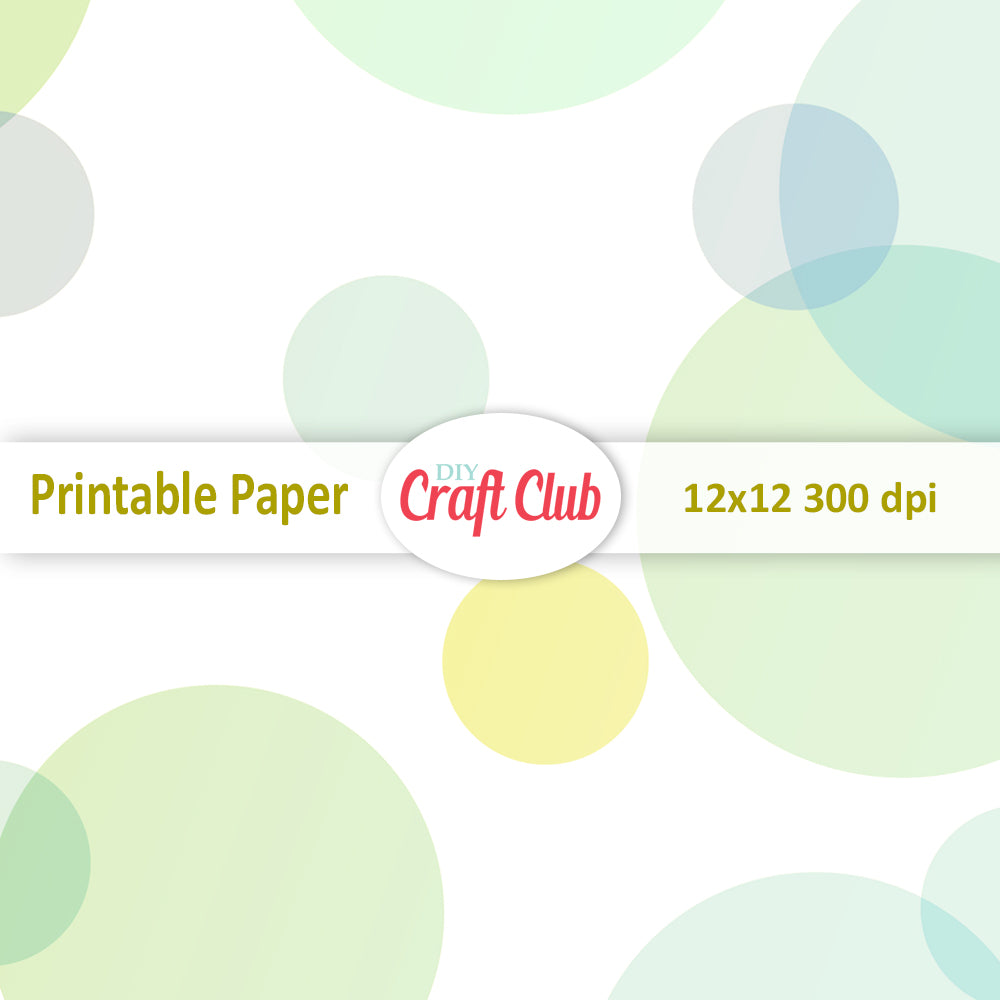 Bokeh scrapbooking paper