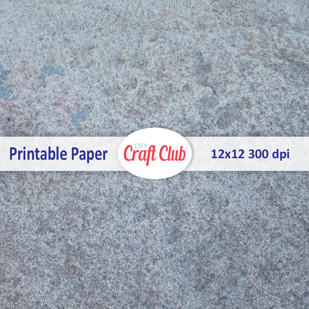 Simple Paper Rocks Printable Digital Paper Rock | Download & Print - DIY Craft Club