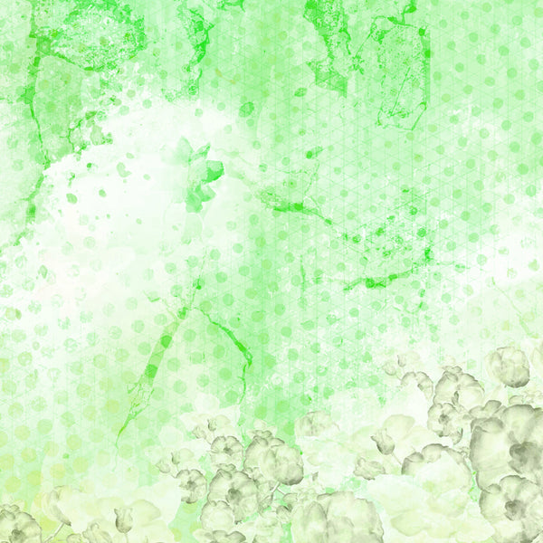 Green Abstract Pattern | Printable Paper - DIY Craft Club