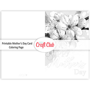 mother's day greeting card printable