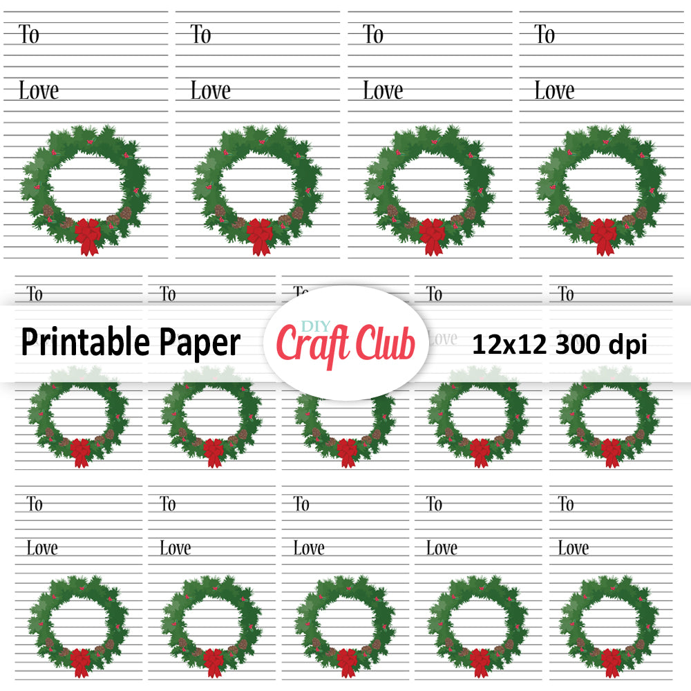 printable Christmas tags