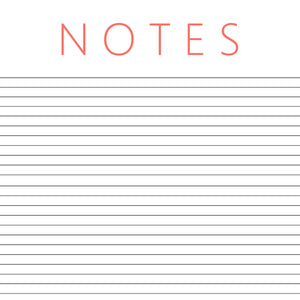 lined note paper to print