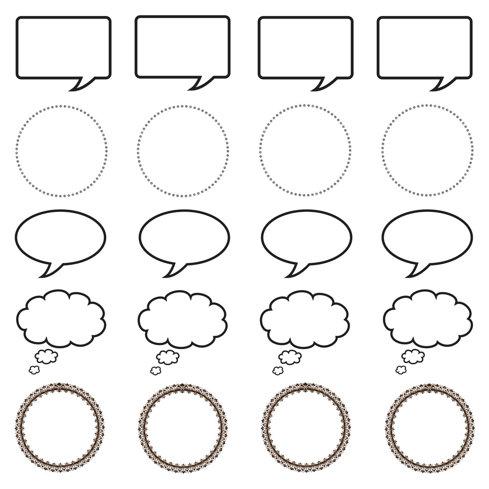 Speech Bubbles | Printable Stickers - DIY Craft Club speech-bubbles-printable-stickers-diy-craft-club