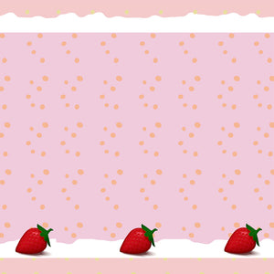 strawberry scrapbooking paper